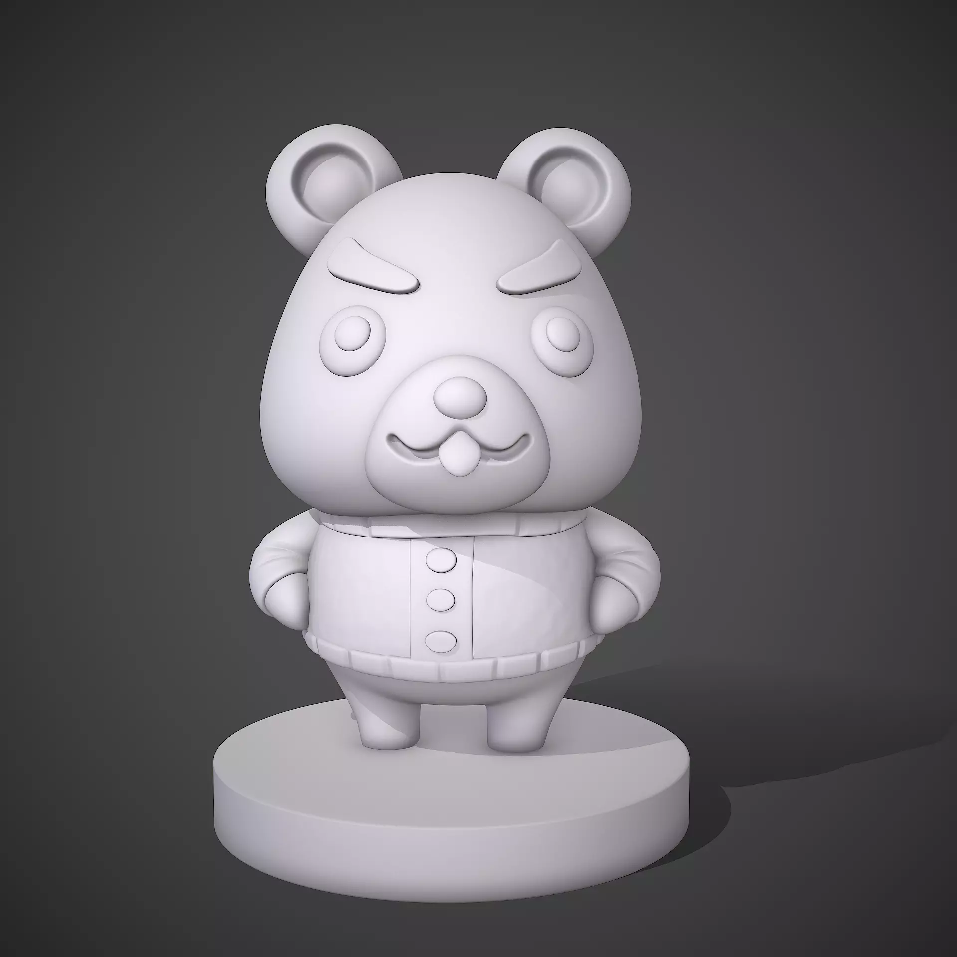 HAMPHREY - ARSENIO - ANIMAL CROSSING HAMSTER 3D print model