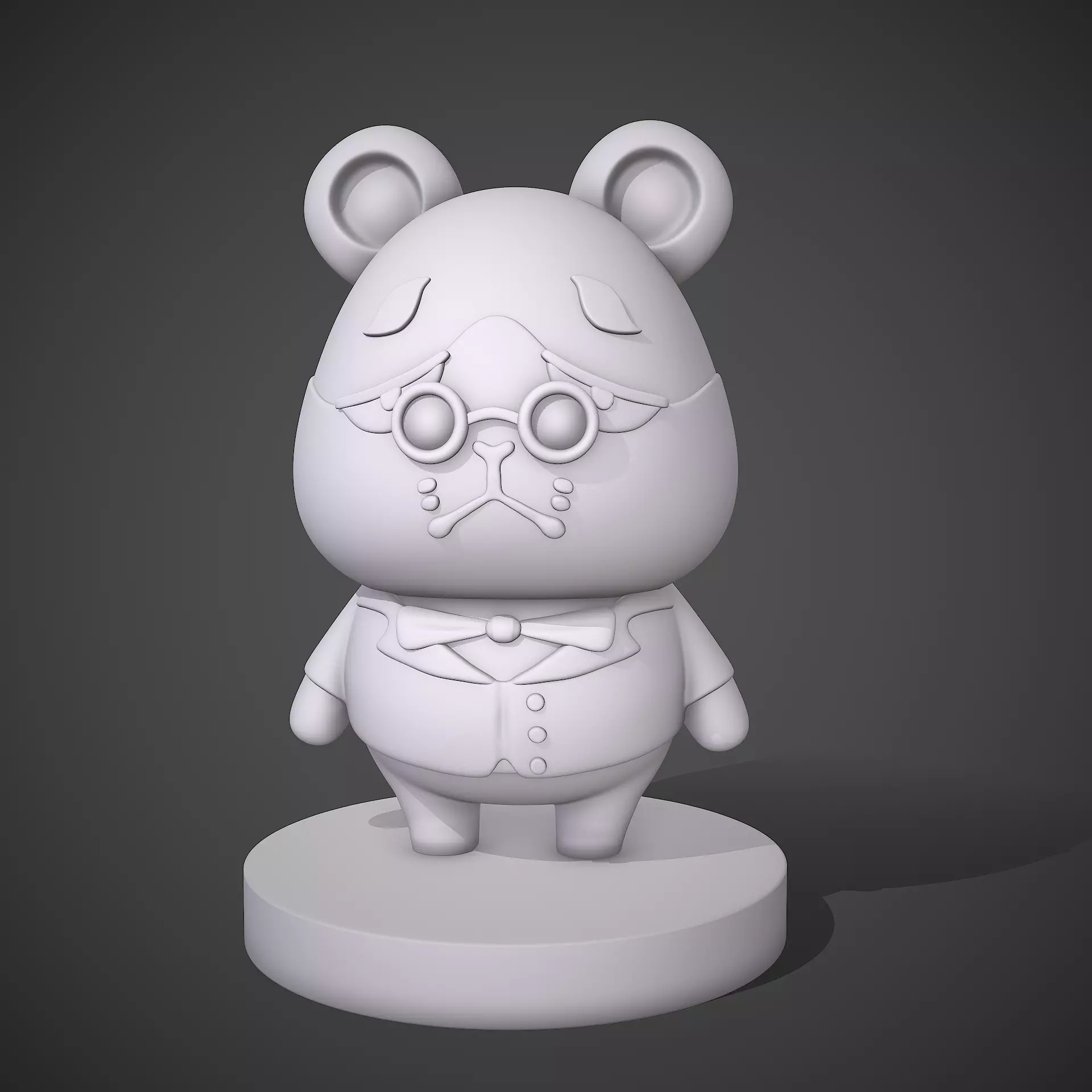 MARLO - MARIO - ANIMAL CROSSING HAMSTER 3D print model