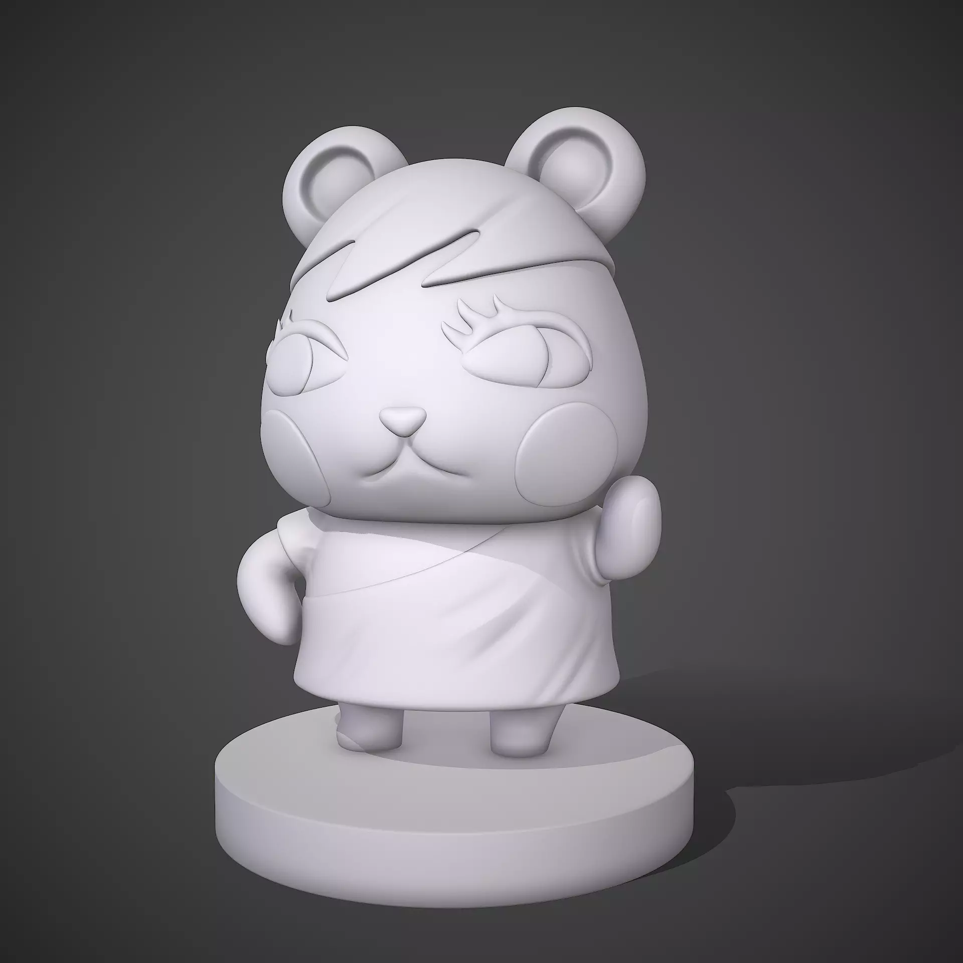 SOLEIL - SORAYA - ANIMAL CROSSING HAMSTER 3D print model