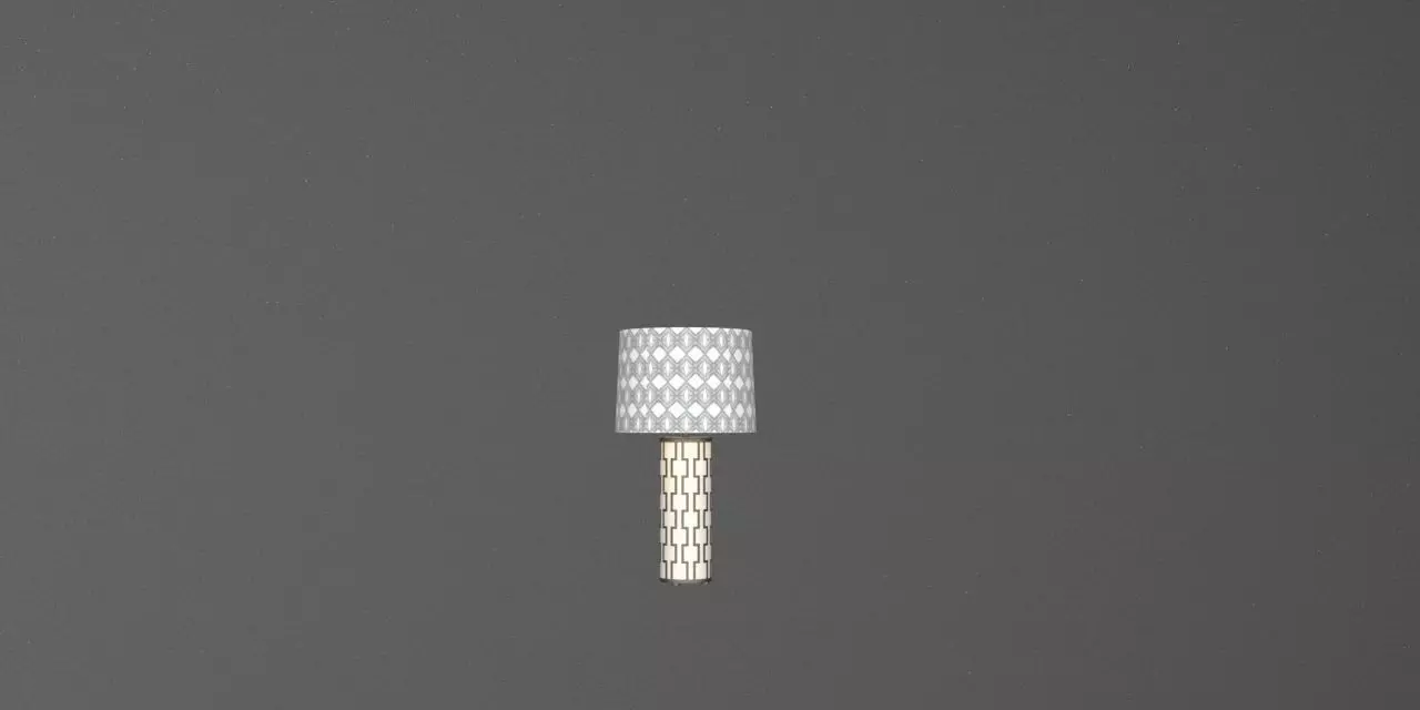 table lamp 3D model