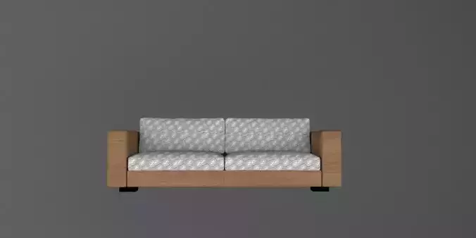 furniture wooden sofa