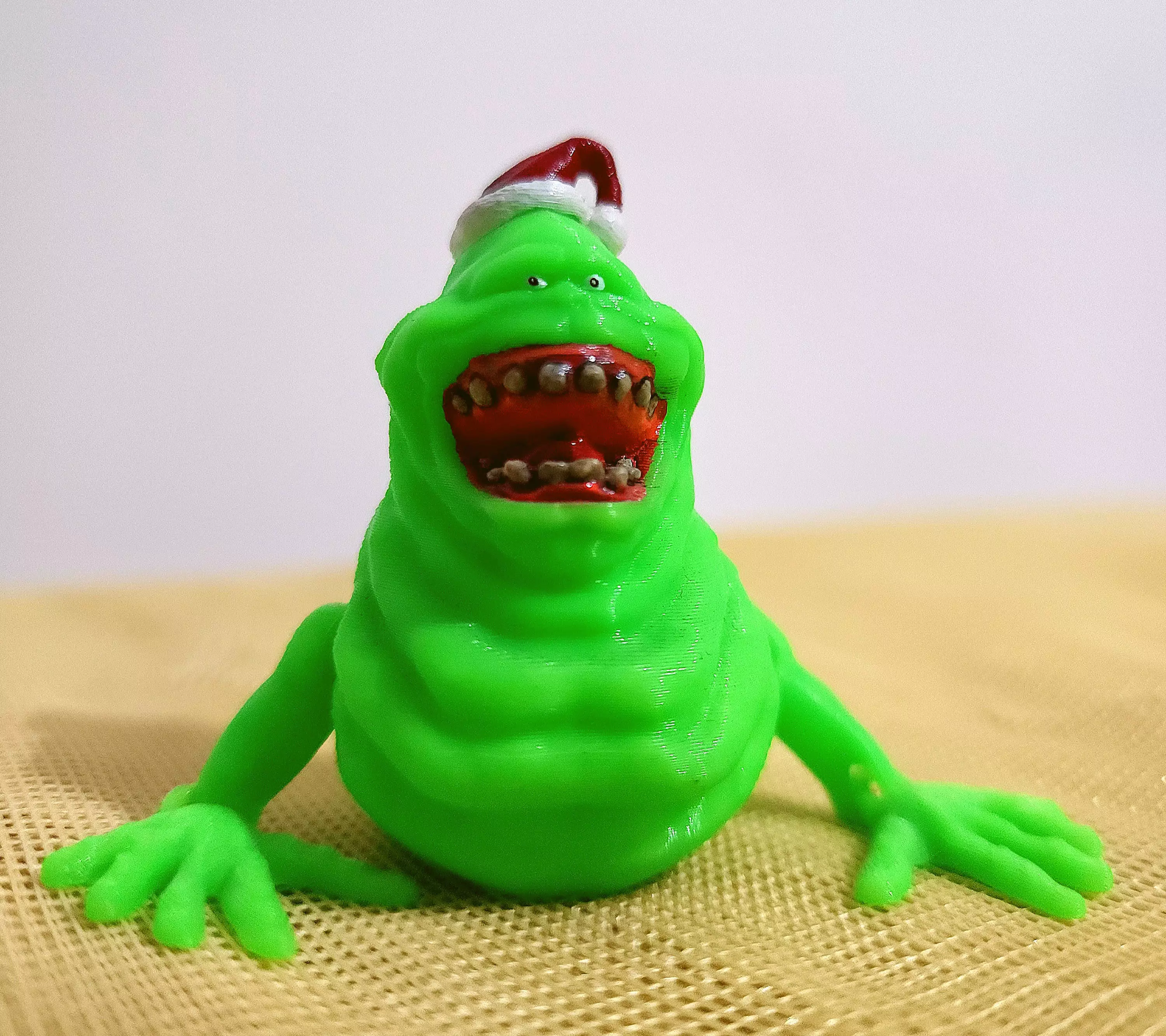 SLIMER CHRISTMAS GHOSTBUSTERS Free 3D print model_0