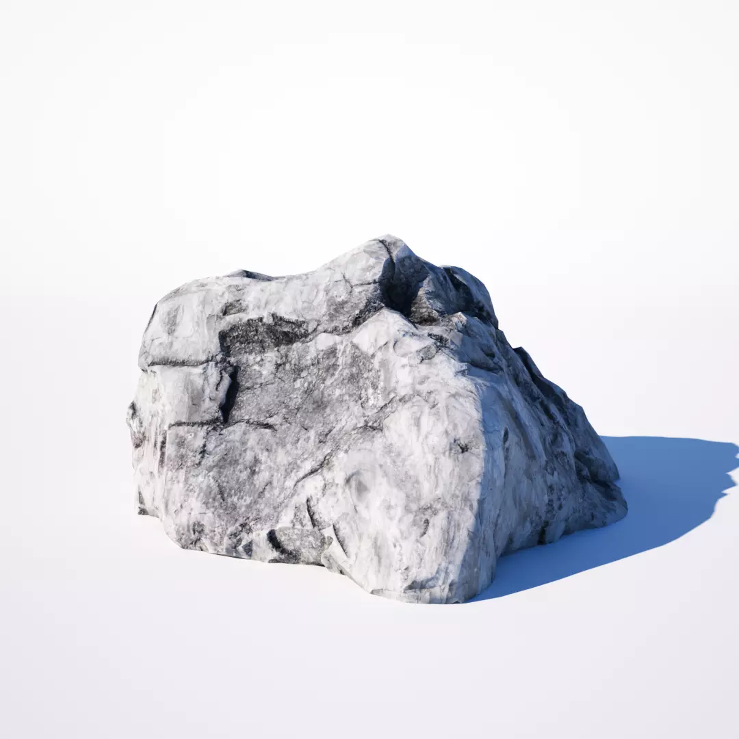 Rocks pack Free low-poly 3D model