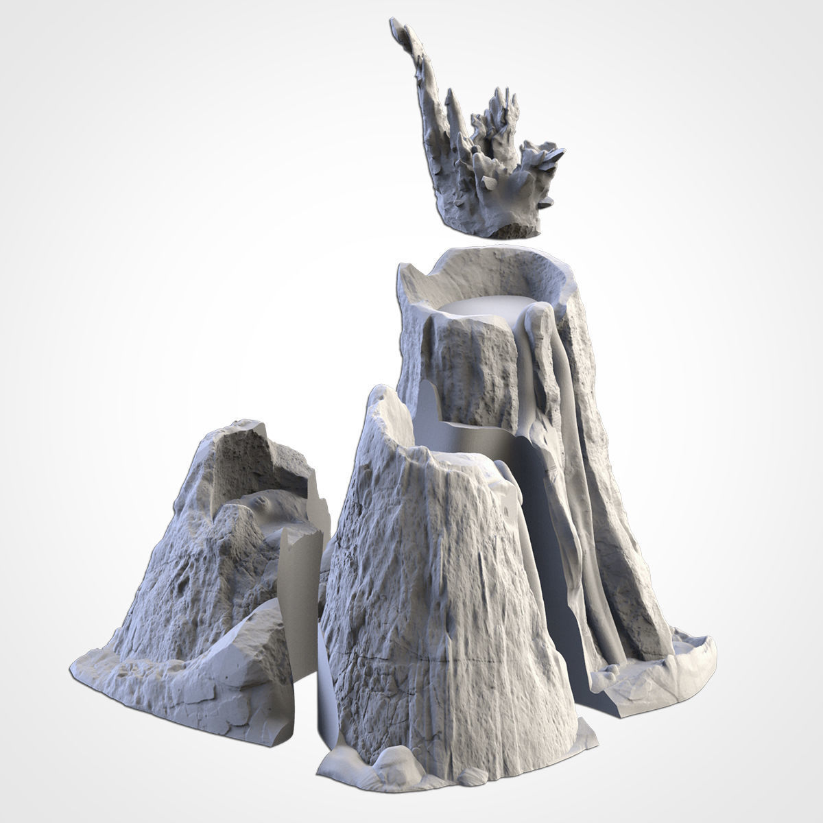 BASALTIC VOLCANOES 3D print model_11