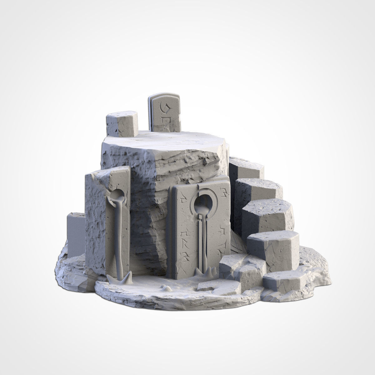 BASALTIC VOLCANOES 3D print model_5