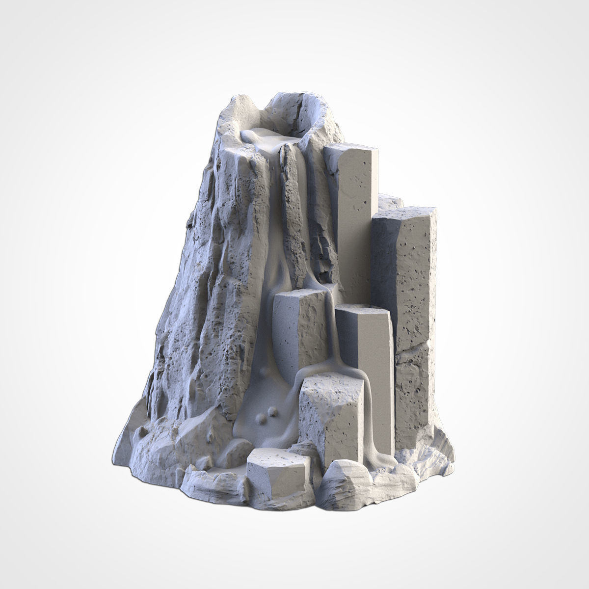 BASALTIC VOLCANOES 3D print model_1