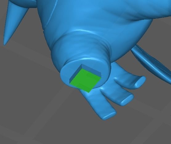 Marshtomp 3D print model pokemon character 3D print model_11
