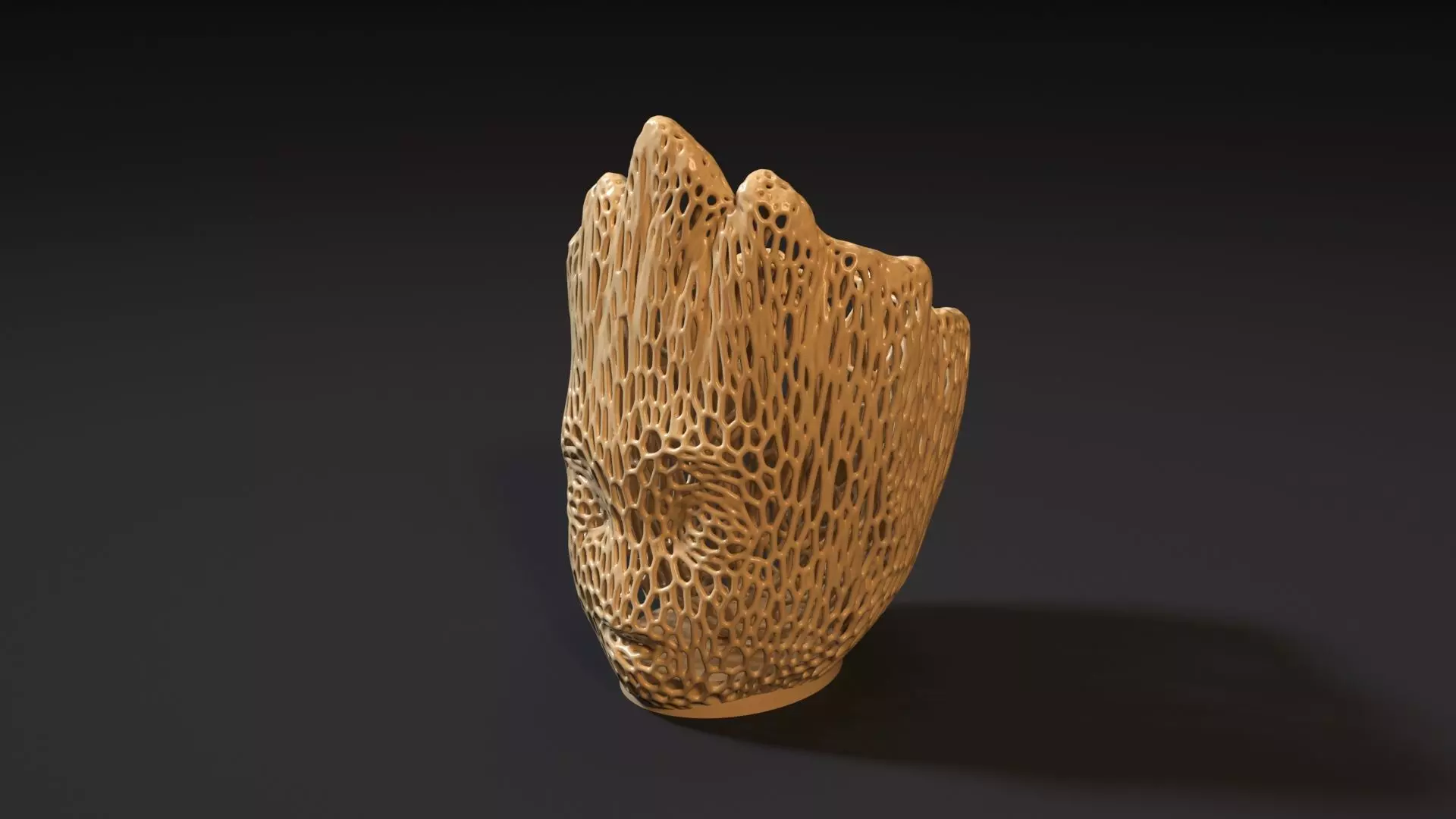 Baby Groot Planter 3D print model