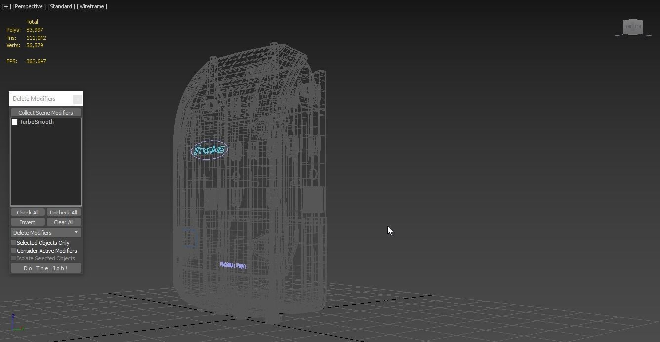 Fronius PRIMO Solar Inverter Dual MPPT IP65 3D model_5