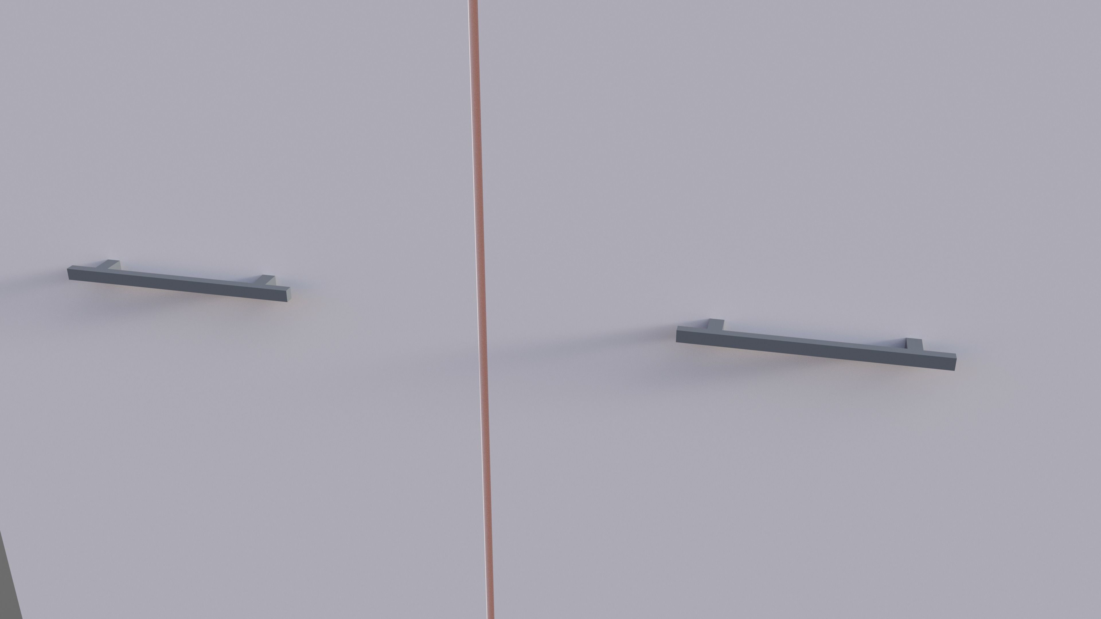 Wardrobe cabinet Free low-poly 3D model_4