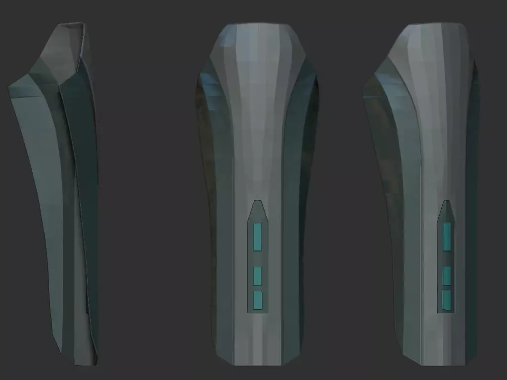 2-Ahsoka Tano - Foream LowPoly 3D print model