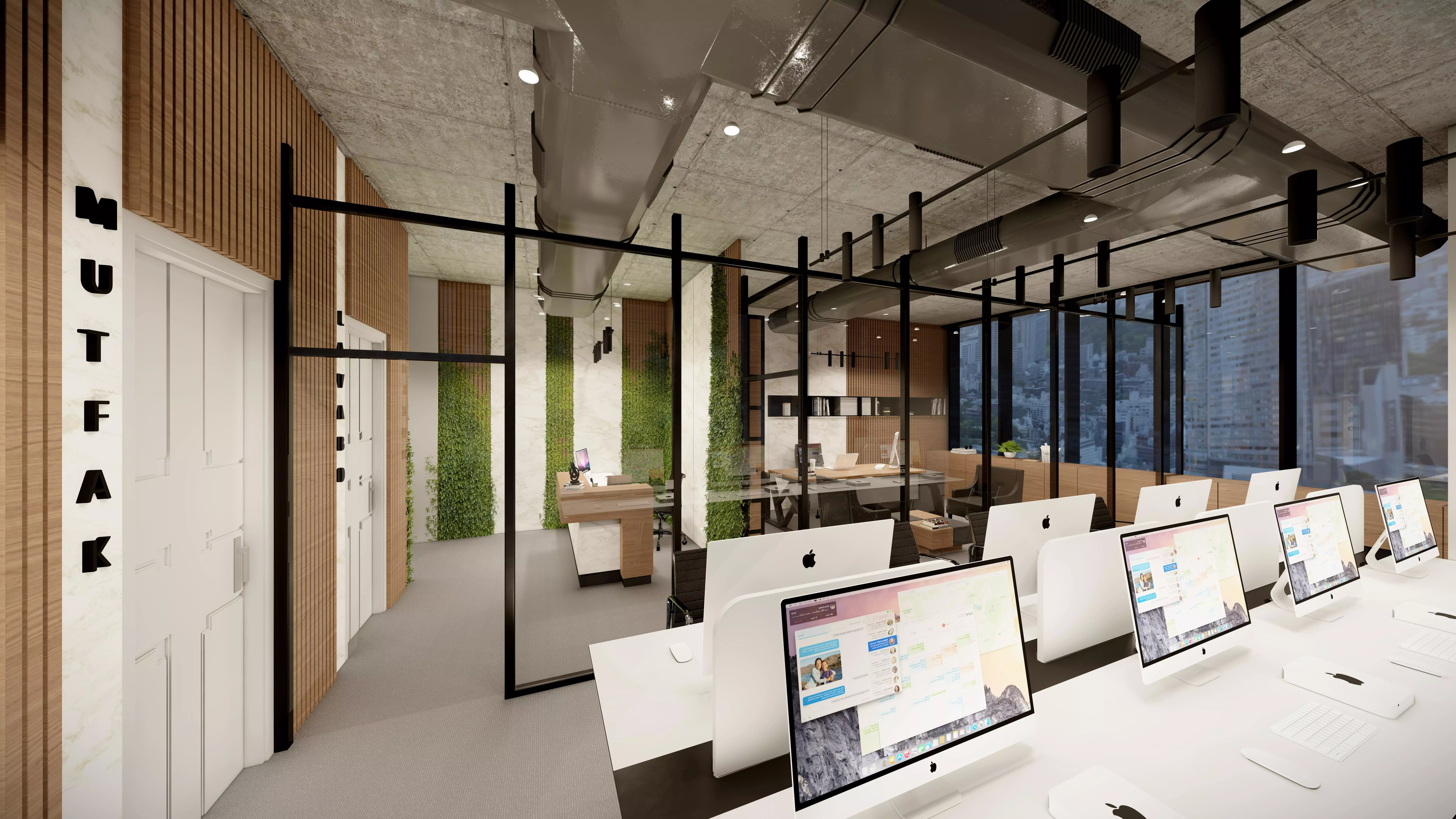 2 office projects are available 3D model 3D model_0