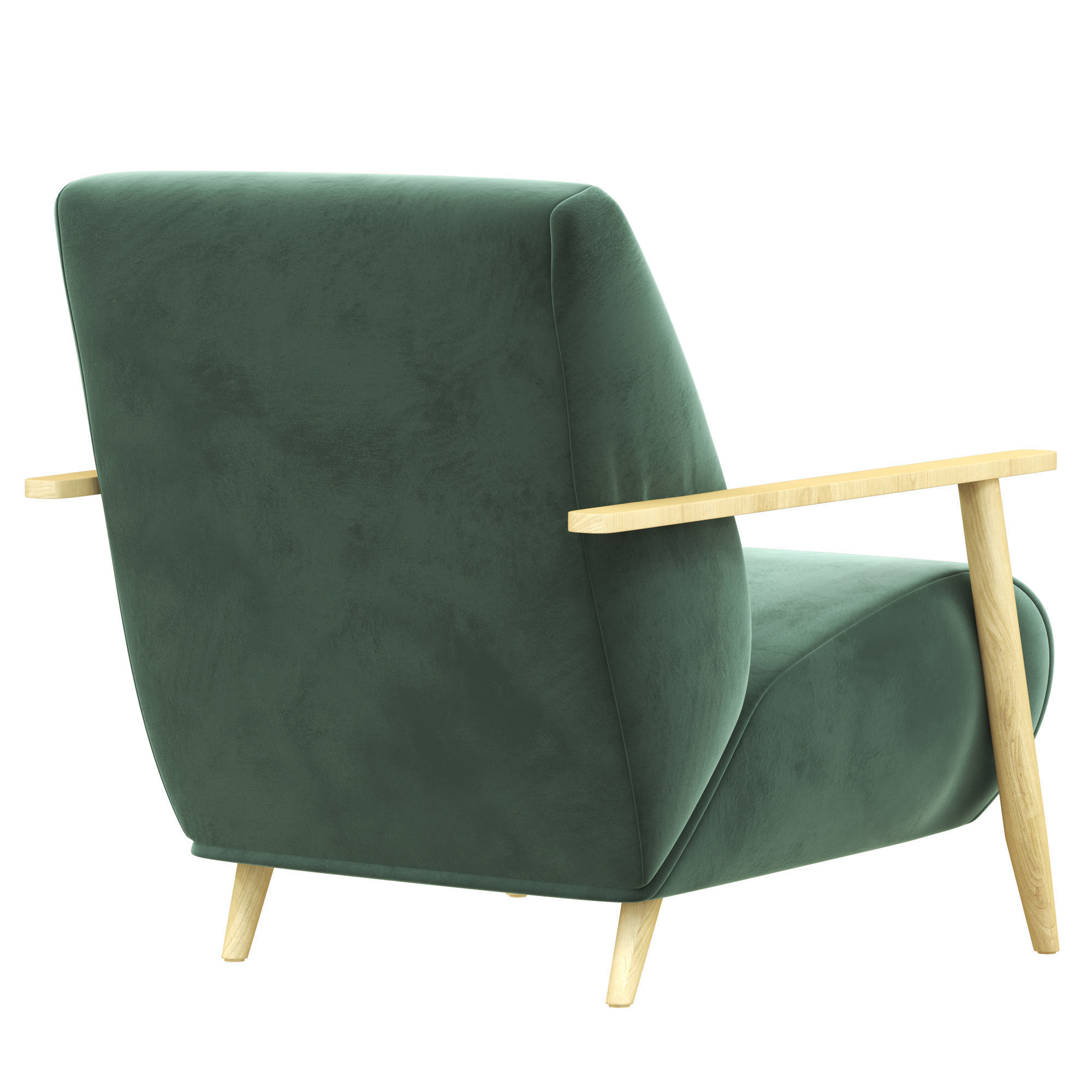 Marthan Armchair 3D model_2