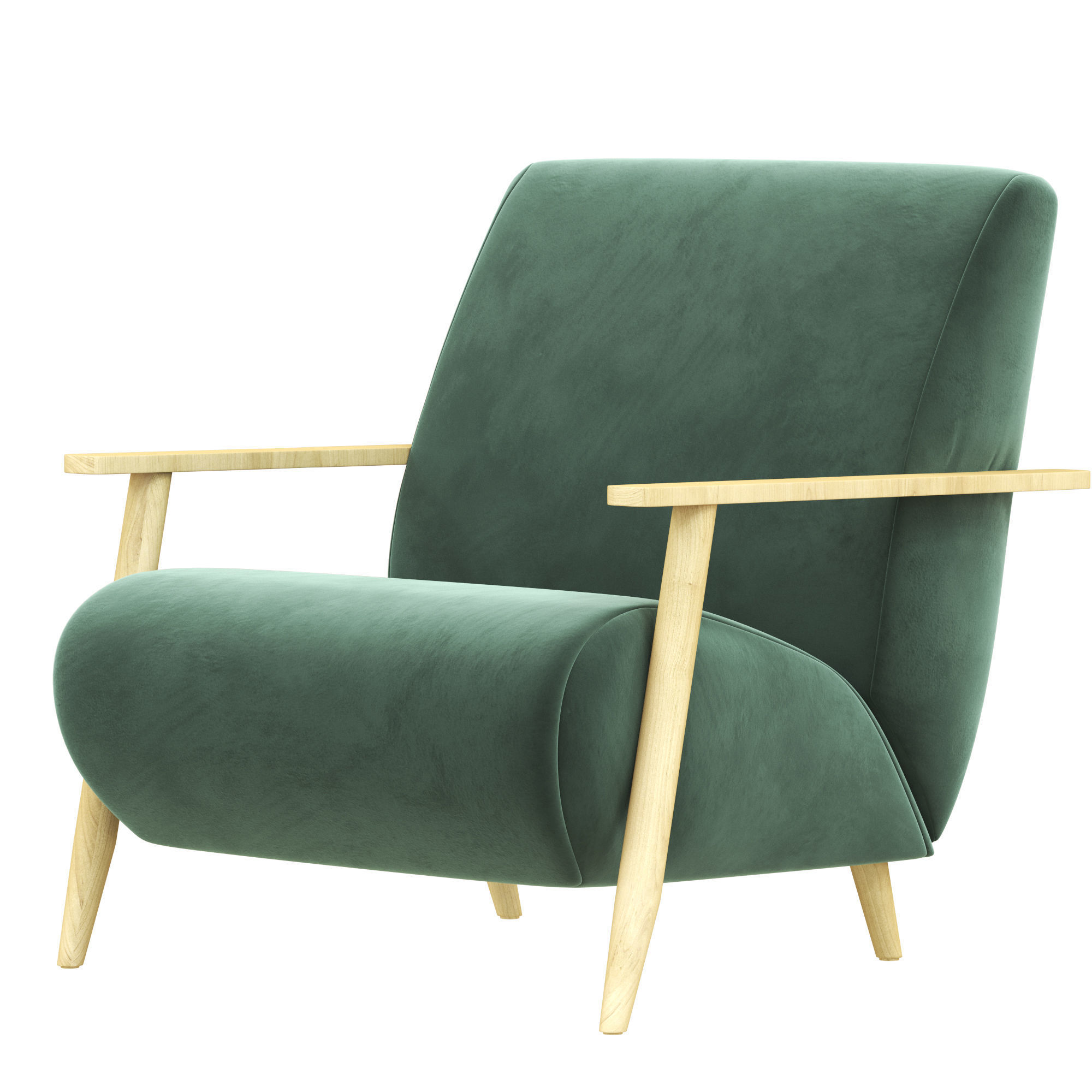 Marthan Armchair 3D model_1