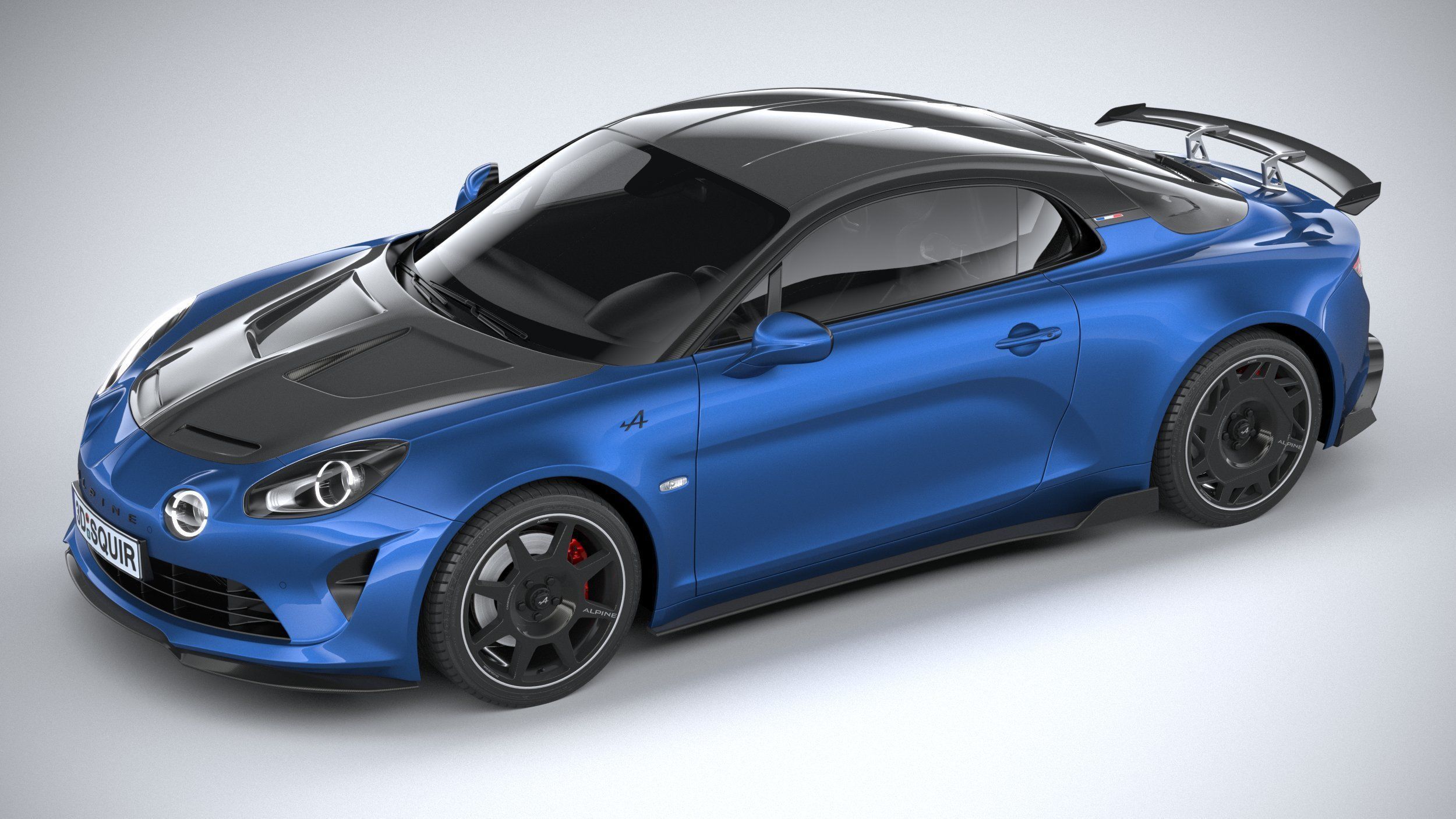 Alpine A110 R 2023 3D model_7
