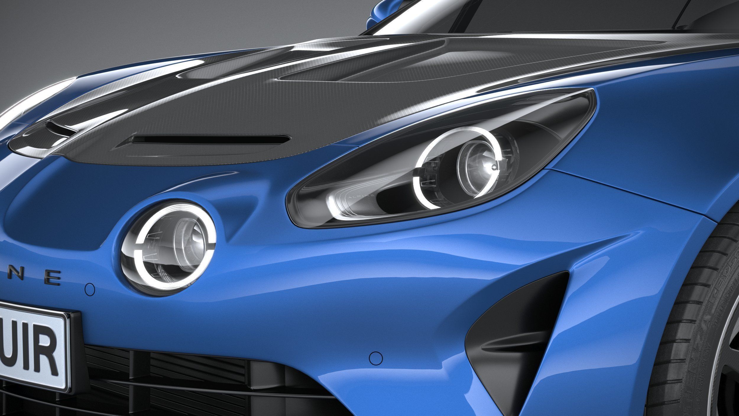 Alpine A110 R 2023 3D model_14