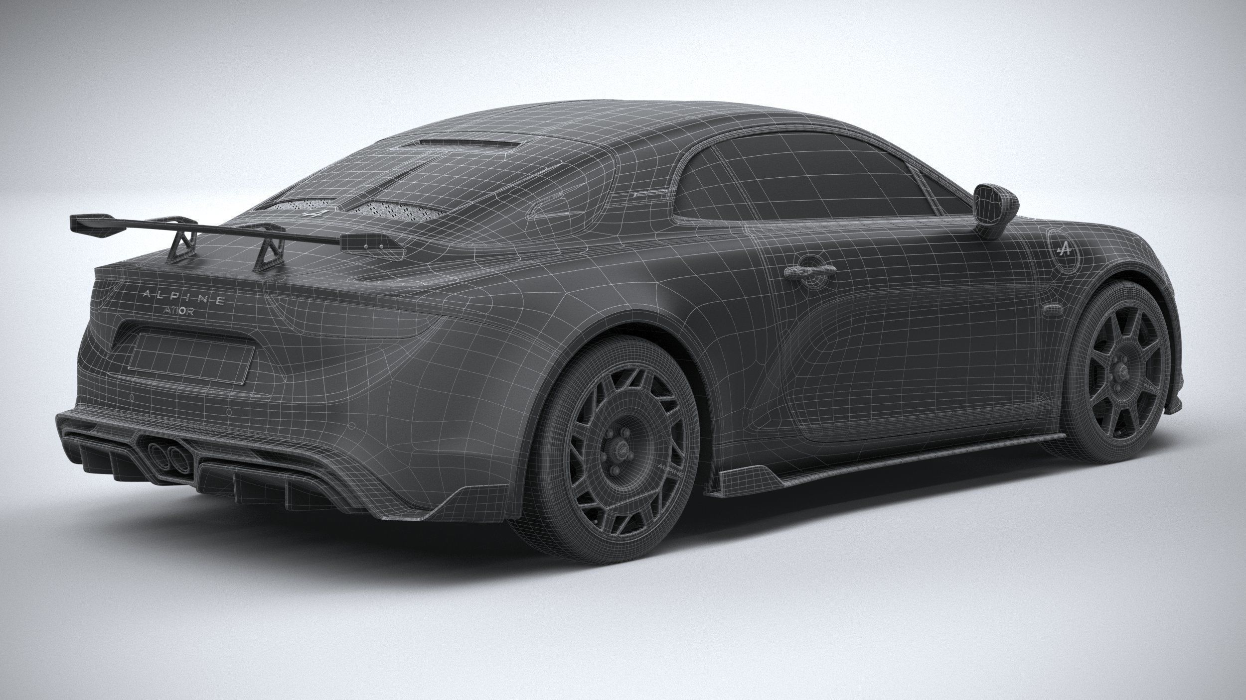 Alpine A110 R 2023 3D model_29