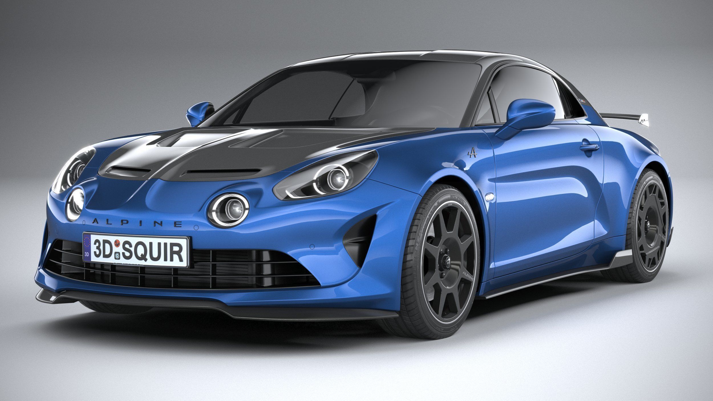 Alpine A110 R 2023 3D model_2