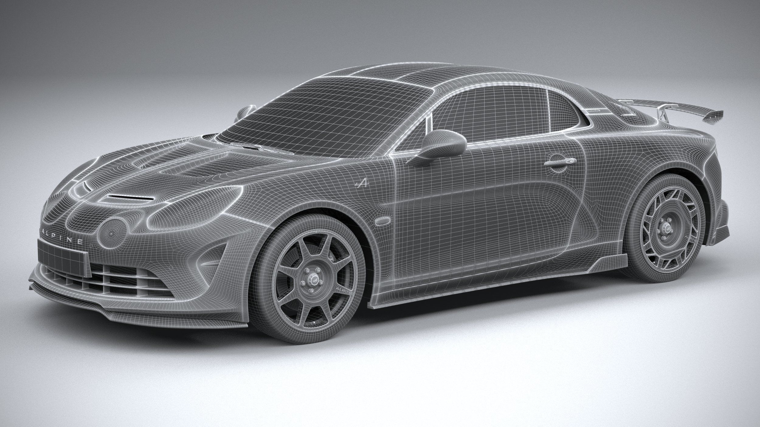 Alpine A110 R 2023 3D model_26