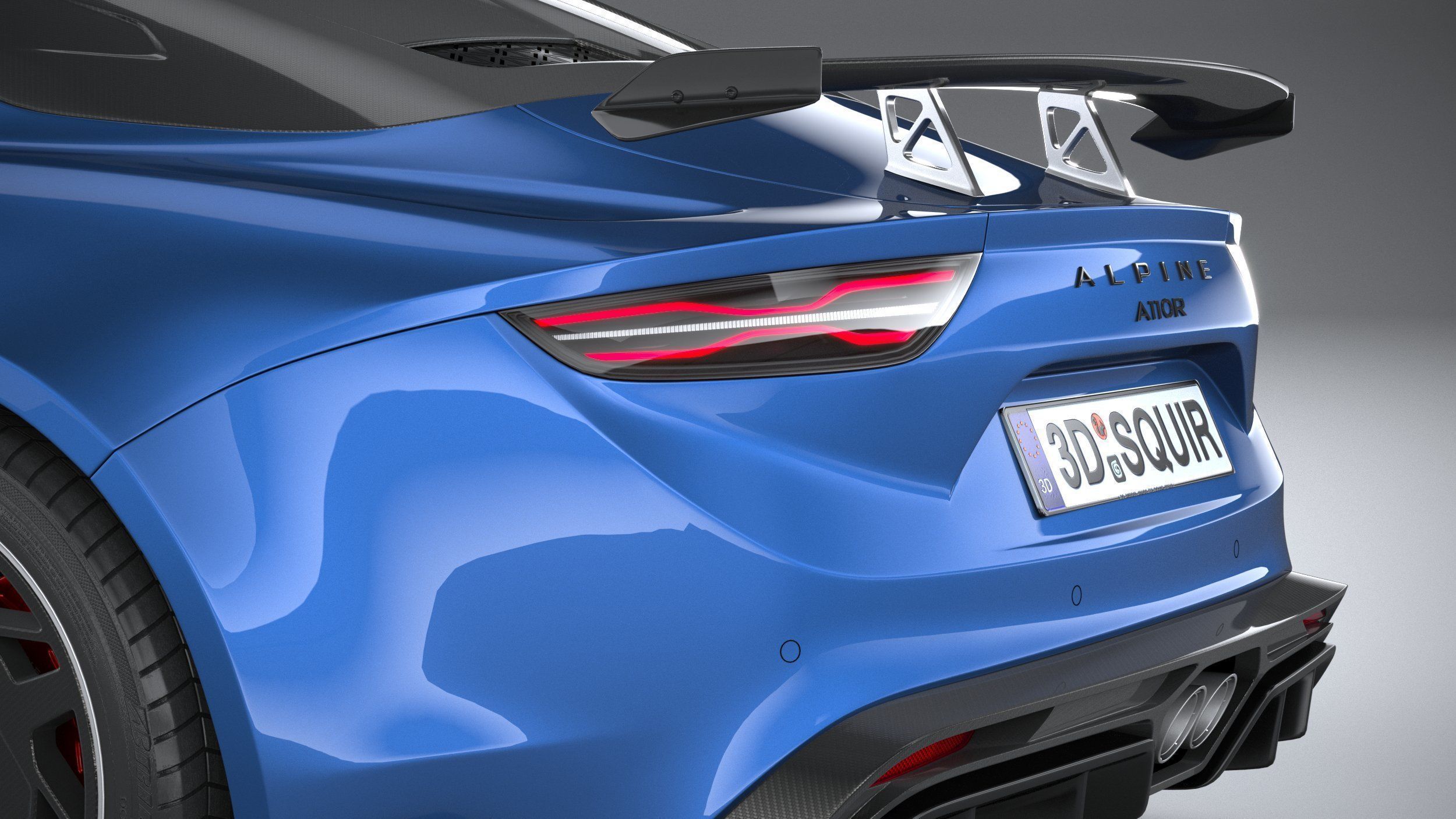 Alpine A110 R 2023 3D model_6