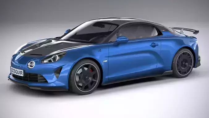 Alpine A110 R 2023 3D model