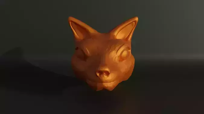 Fox Bust - Animal Bust