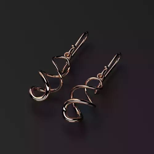 Earrings Twist Style