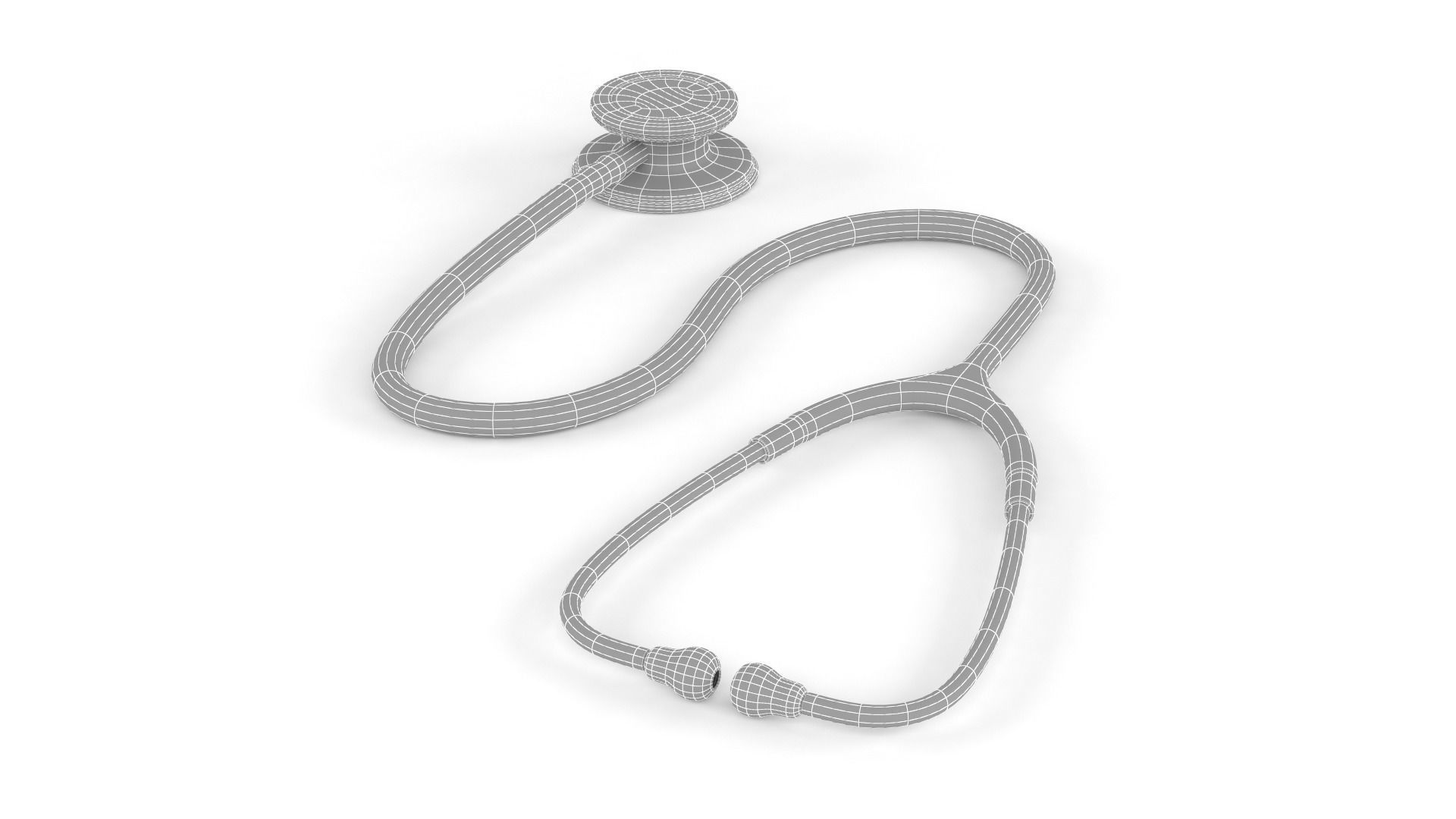 Stethoscope 3D model_8