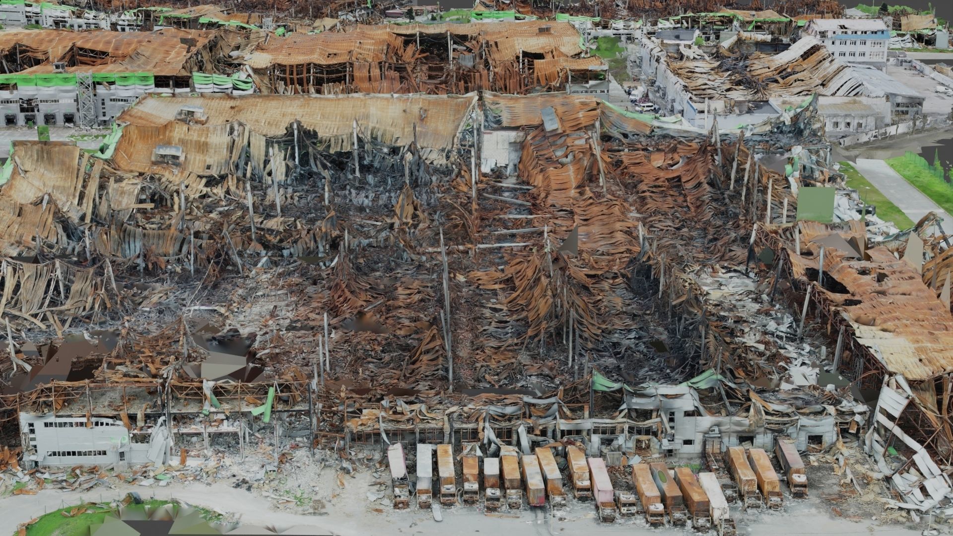 USCANS Ukraine Buildings set 6  Low-poly 3D model_8