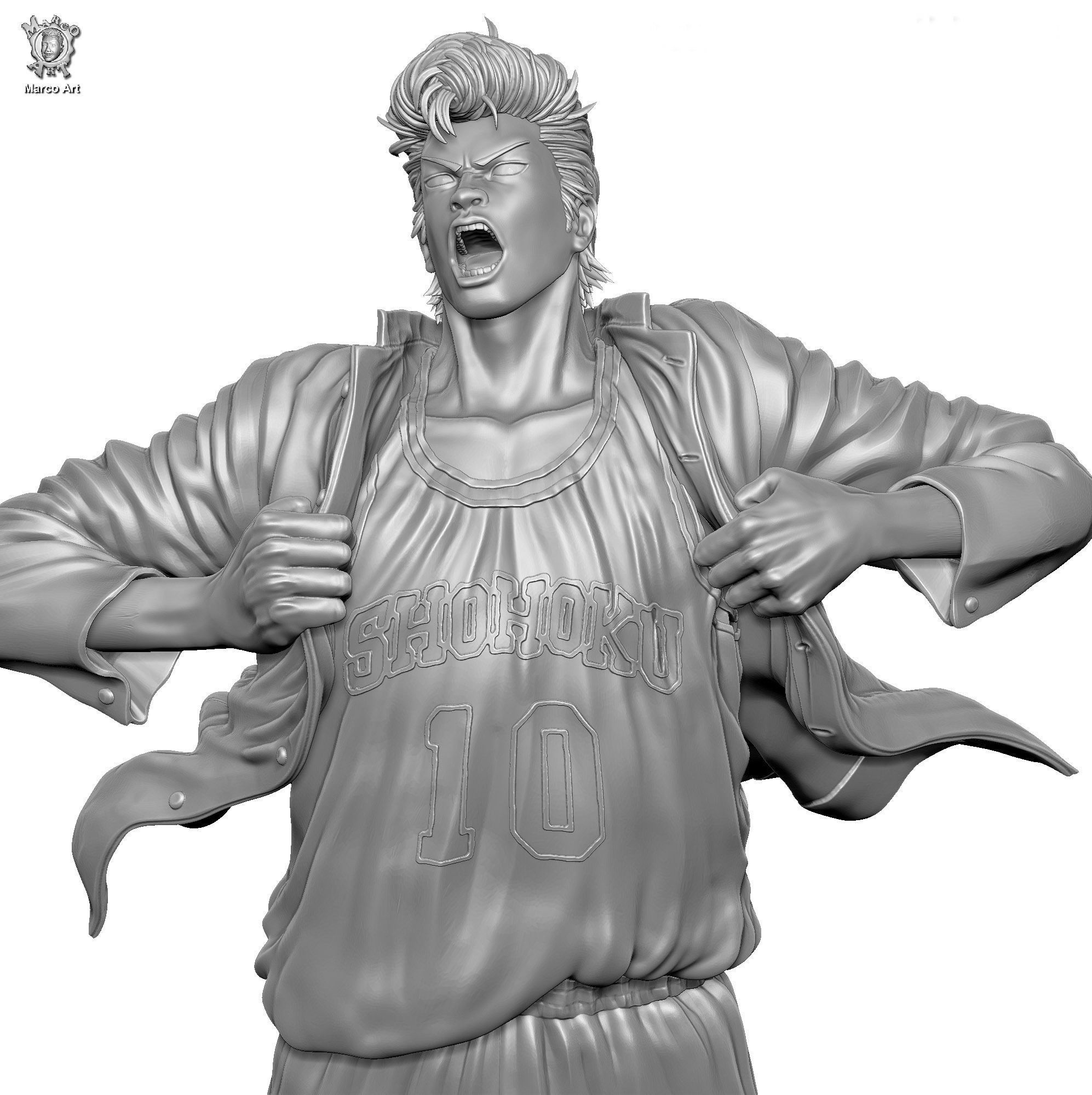 SLAM DUNK 3d stl file 3D print model_2