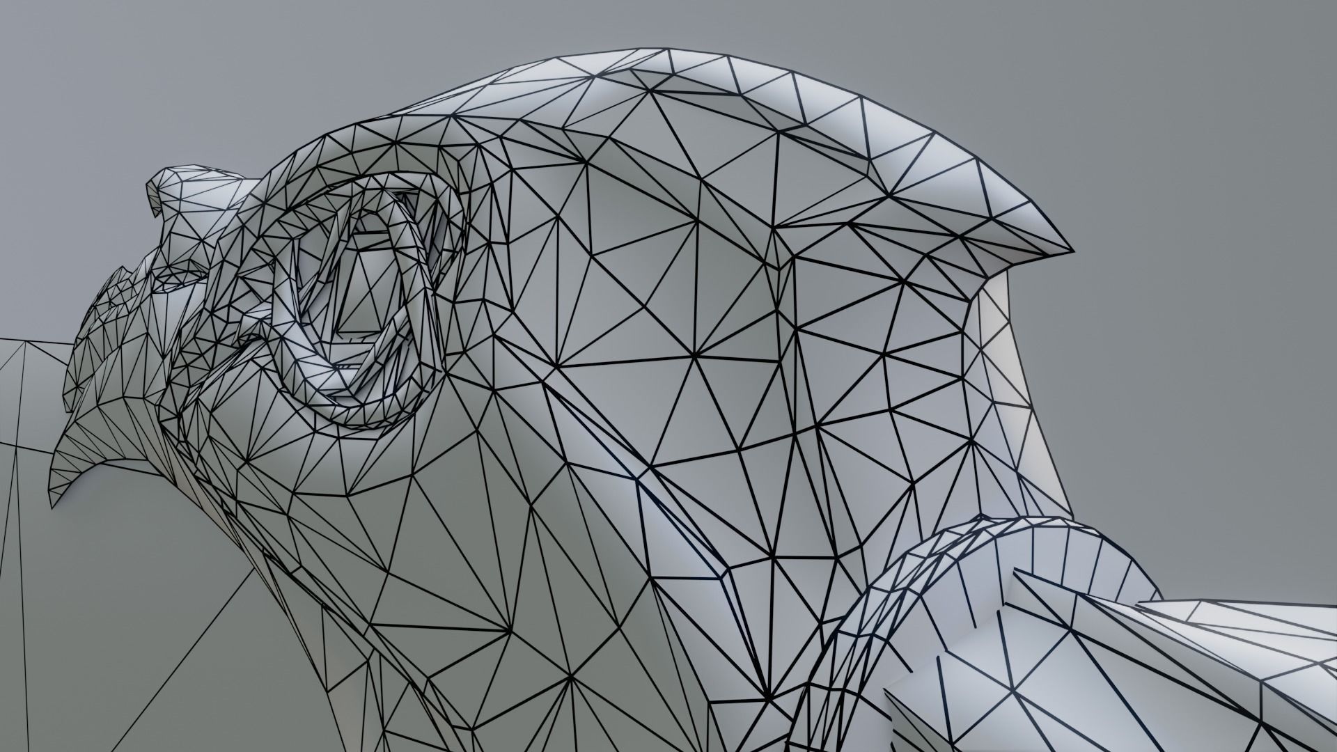 Chaos blades God of war ragnarok Low-poly 3D model_60