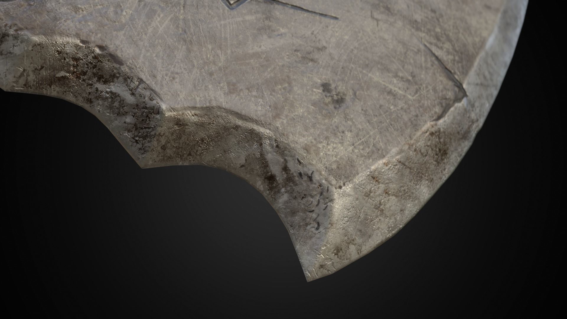 Chaos blades God of war ragnarok Low-poly 3D model_34