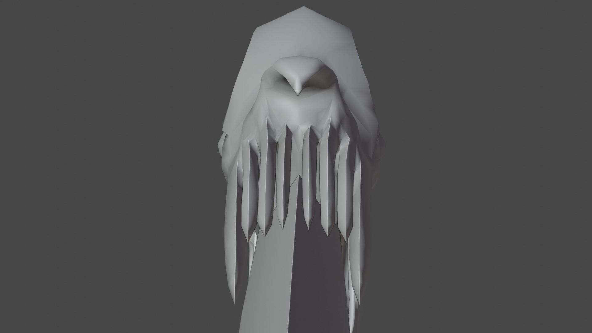 Chaos blades God of war ragnarok Low-poly 3D model_48