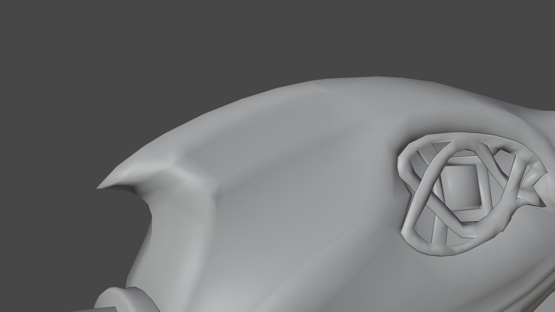 Chaos blades God of war ragnarok Low-poly 3D model_43