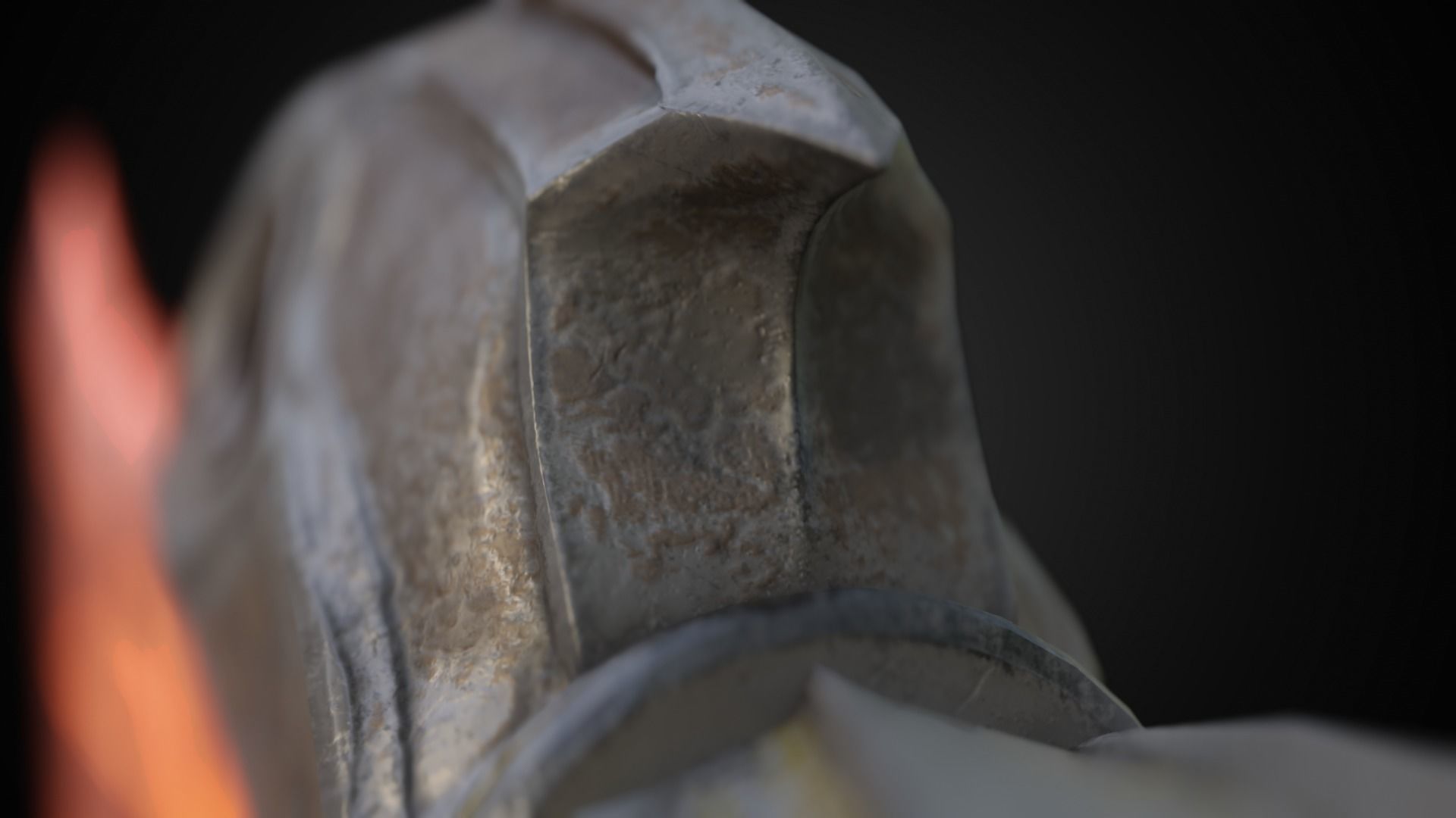 Chaos blades God of war ragnarok Low-poly 3D model_18