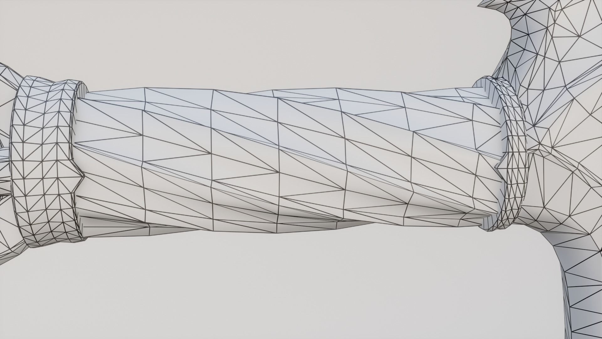 Chaos blades God of war ragnarok Low-poly 3D model_55