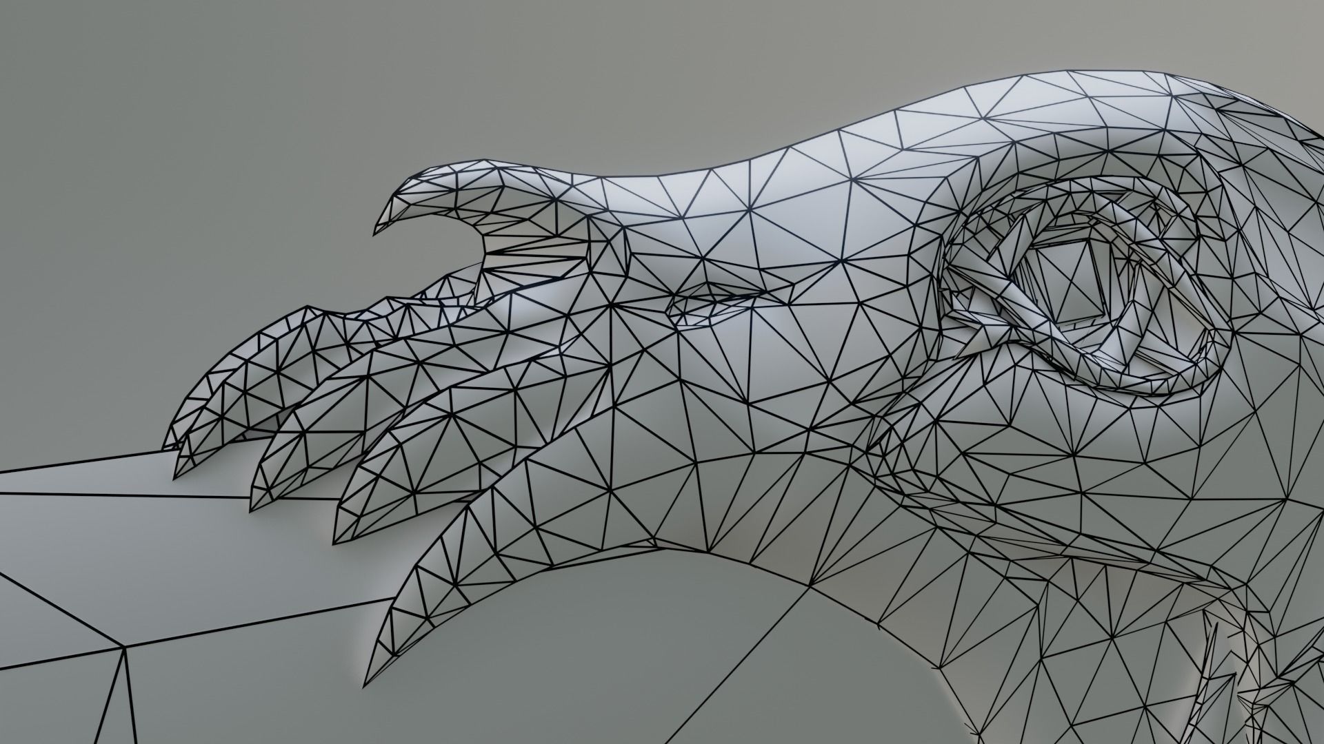 Chaos blades God of war ragnarok Low-poly 3D model_59