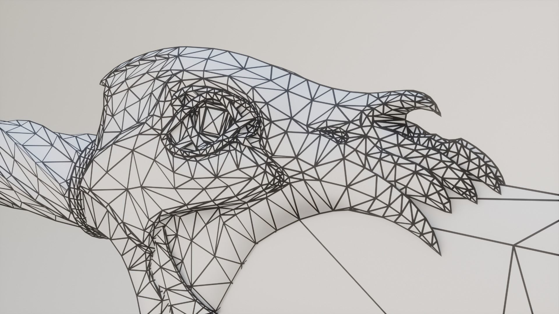 Chaos blades God of war ragnarok Low-poly 3D model_53