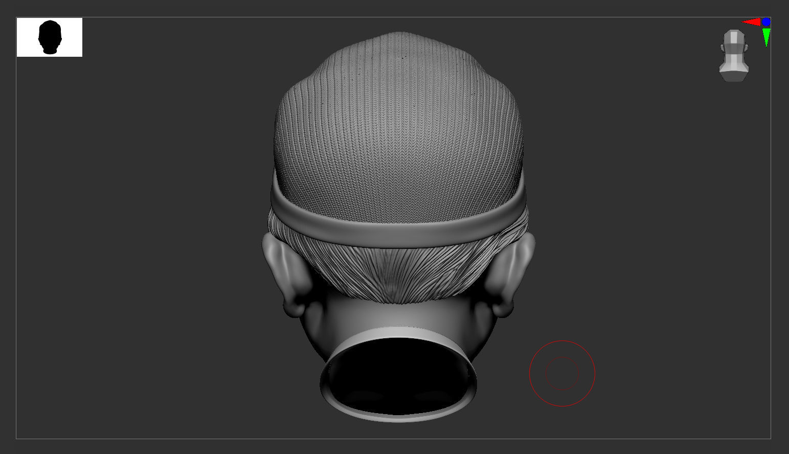 Hasbulla Magomedov 3D model_6