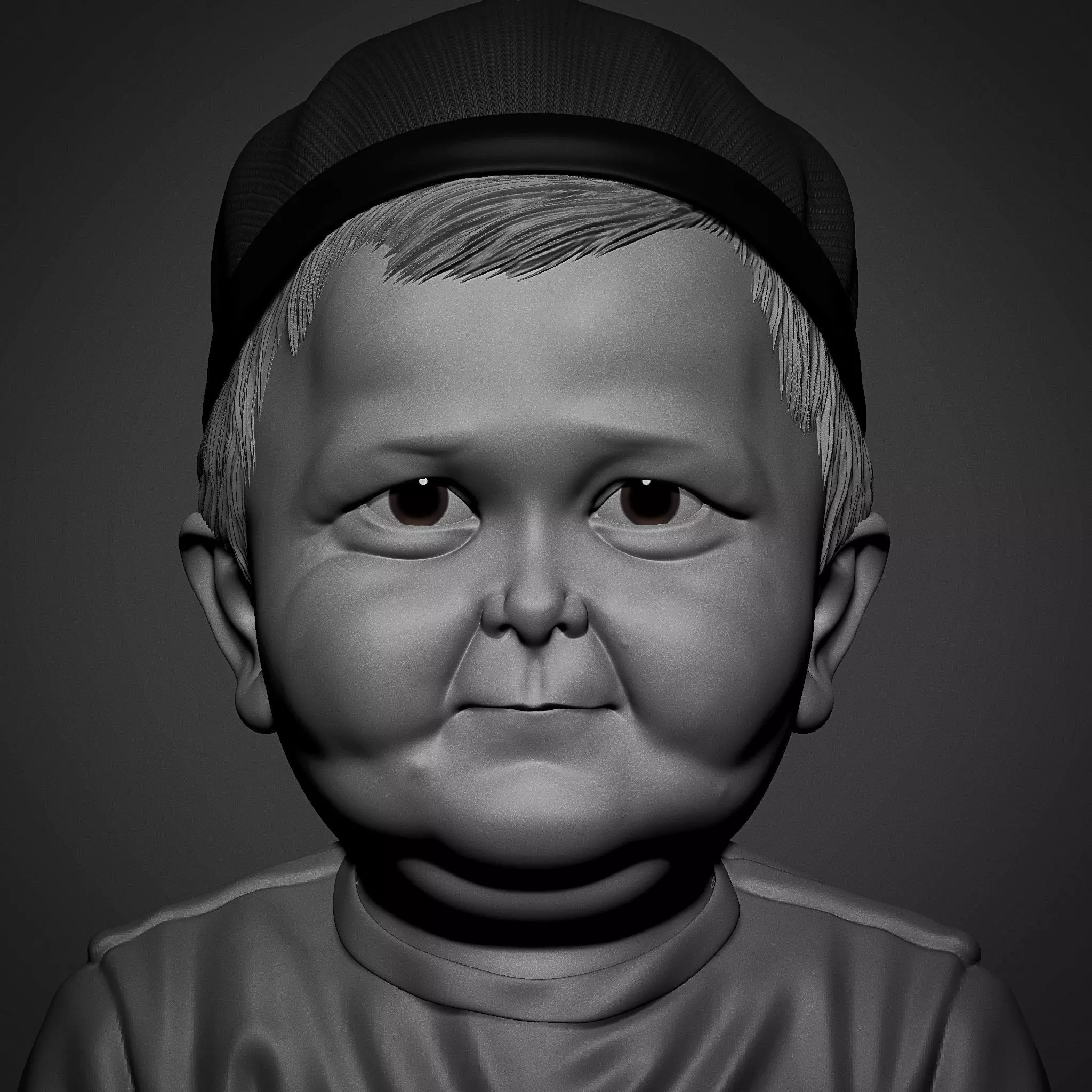 Hasbulla Magomedov 3D model_0