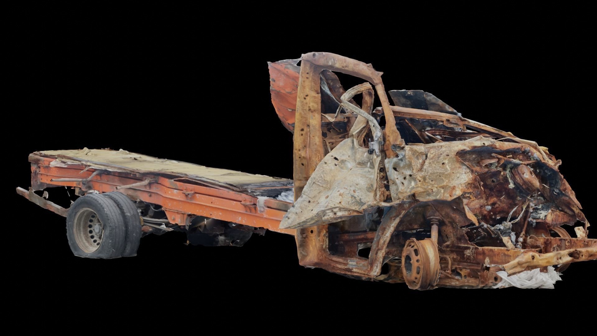 USCANS Ukraine  Cars set 4 Low-poly 3D model_13