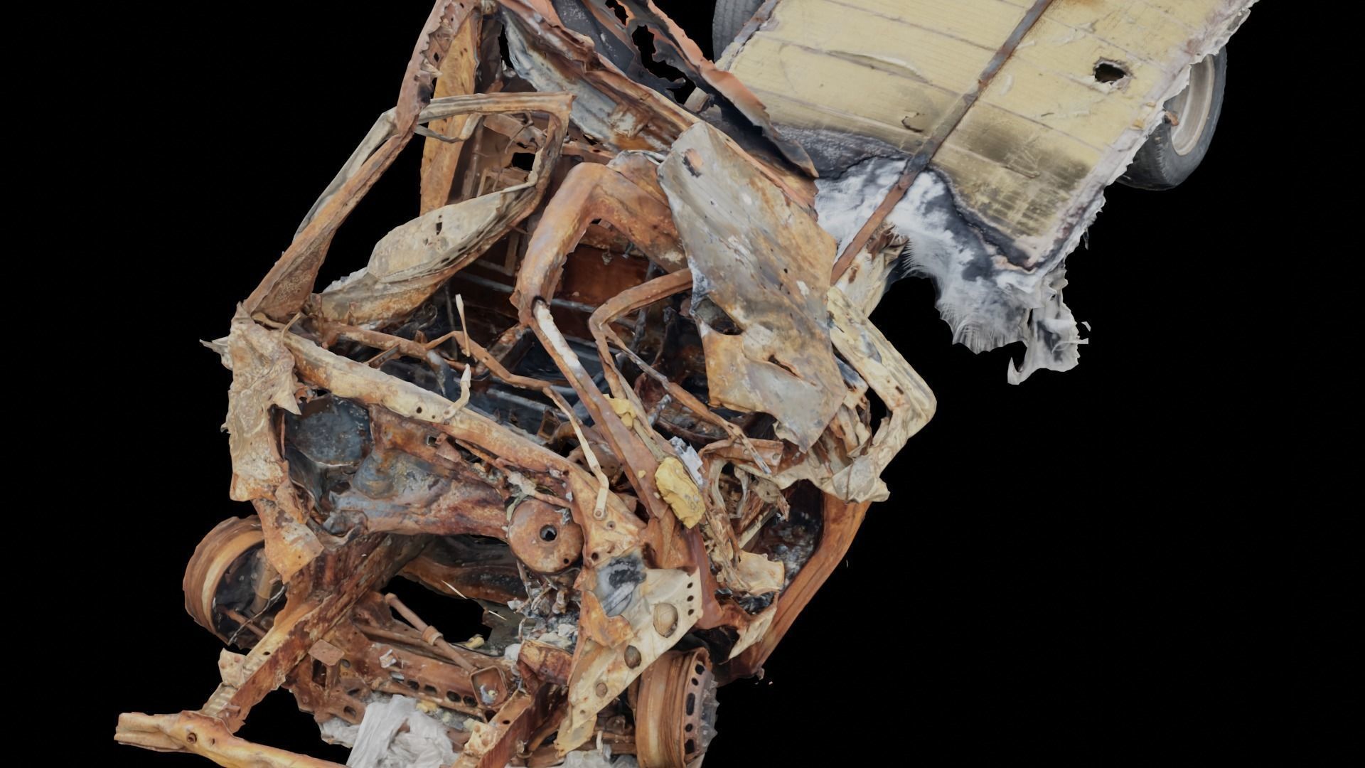 USCANS Ukraine  Cars set 4 Low-poly 3D model_15