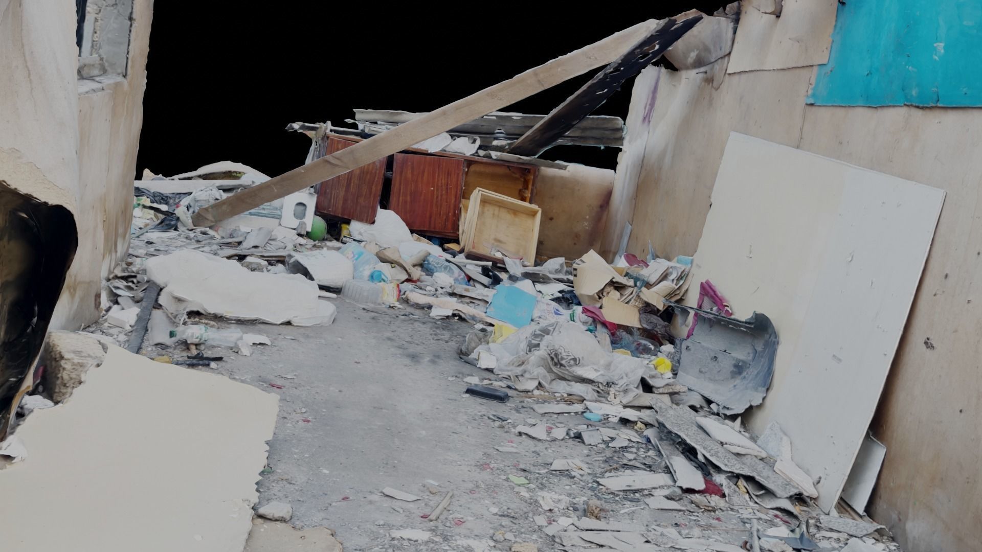 USCANS Ukraine  Debris set 1 Low-poly 3D model_13