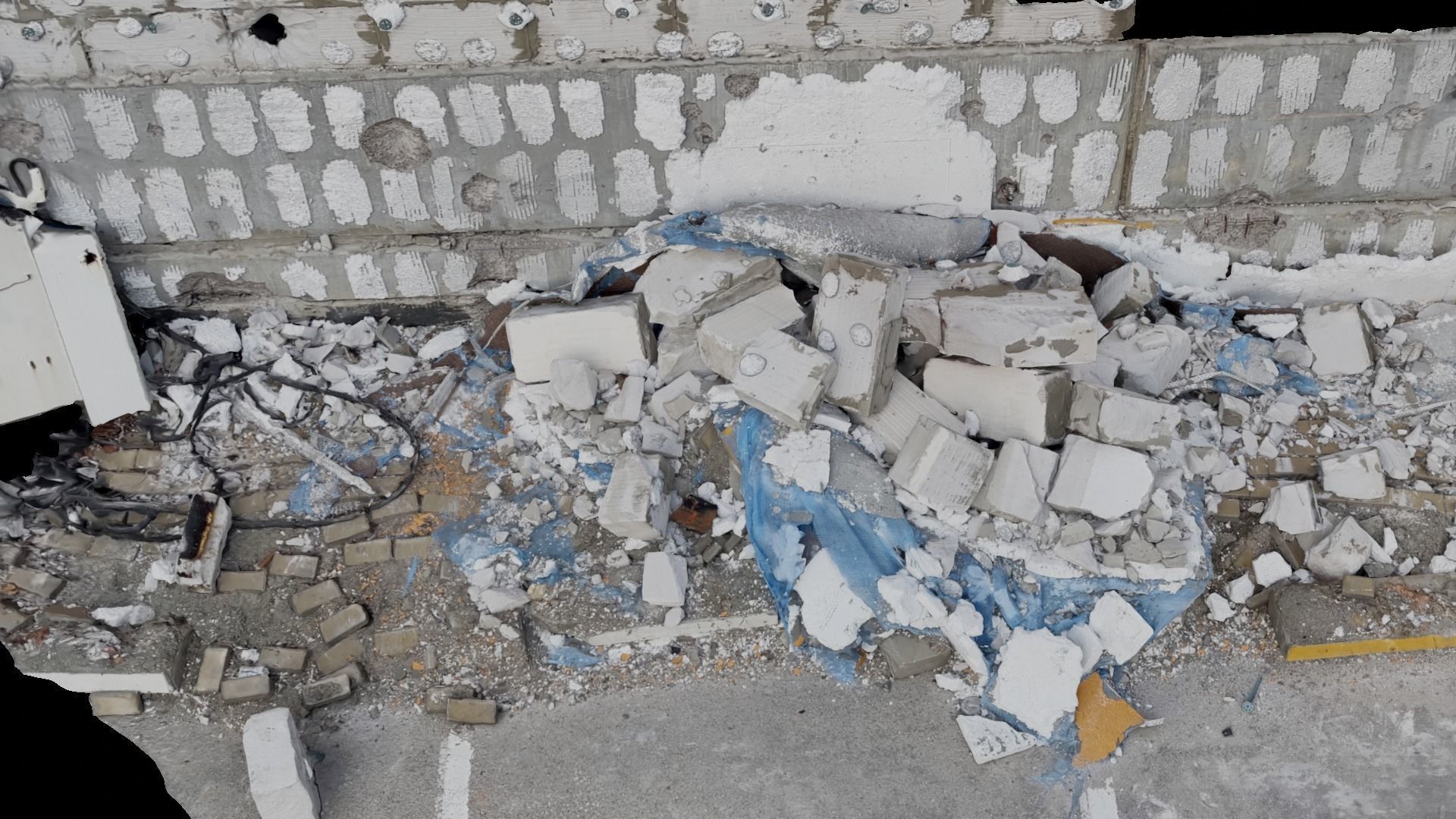 USCANS Ukraine  Debris set 1 Low-poly 3D model_20