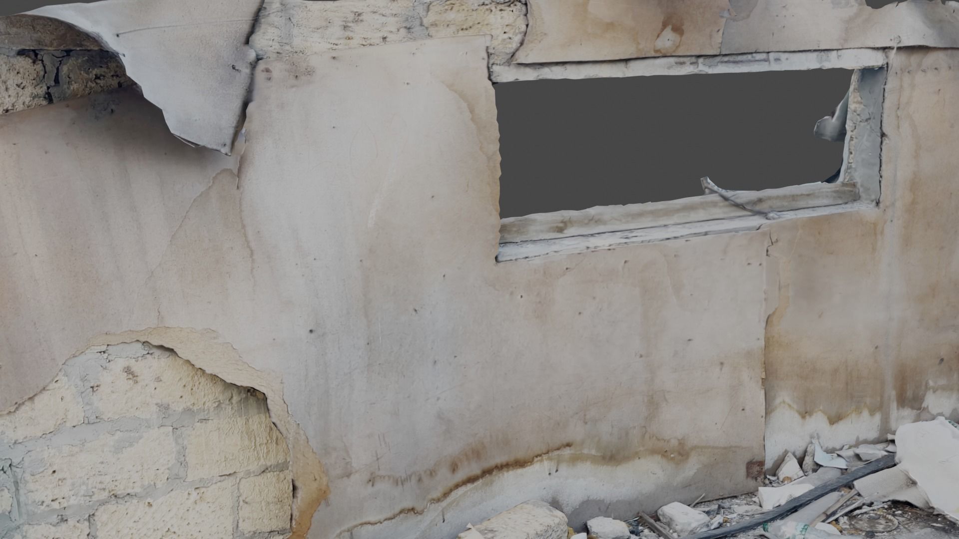 USCANS Ukraine  Debris set 1 Low-poly 3D model_12