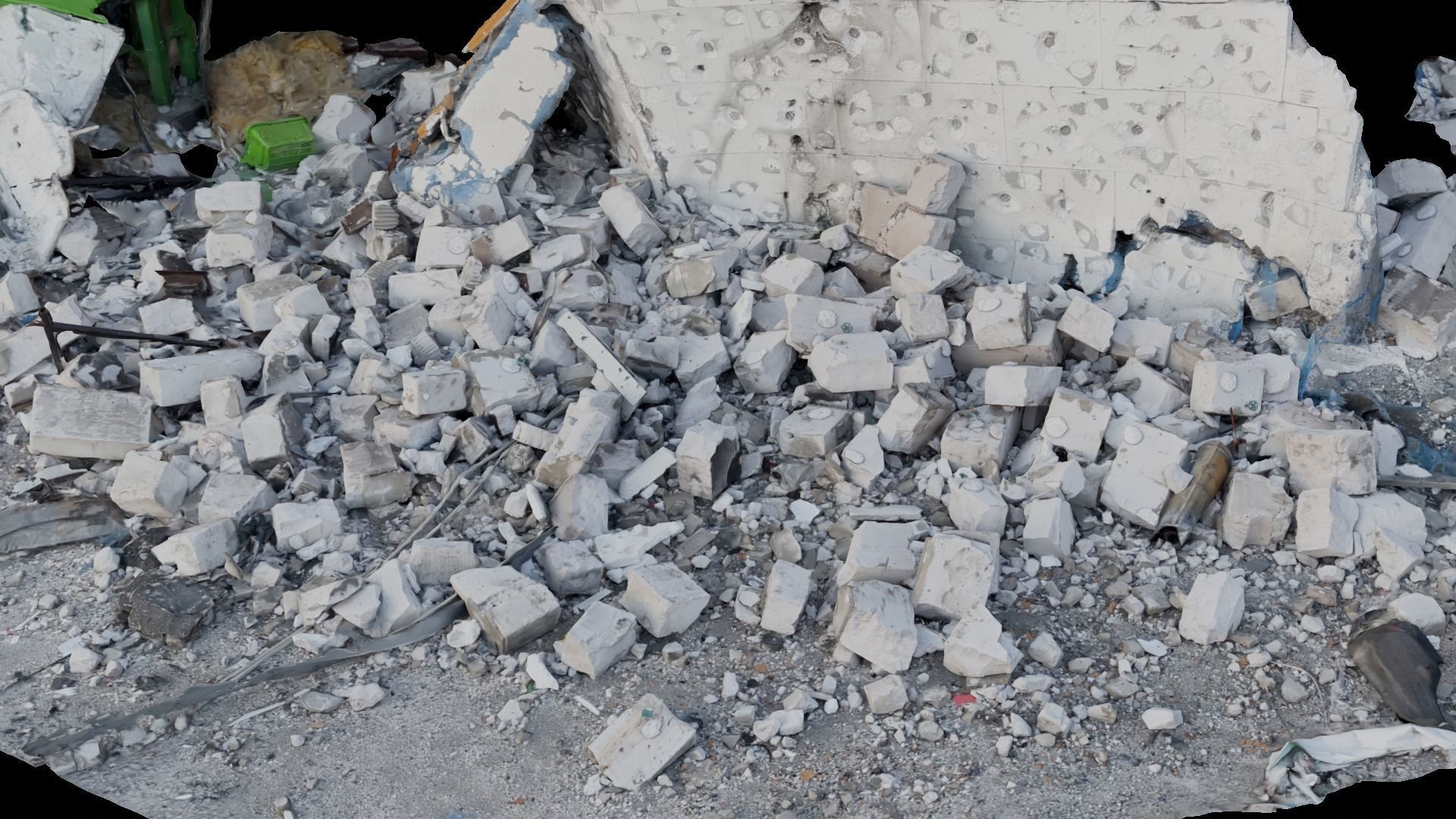 USCANS Ukraine  Debris set 1 Low-poly 3D model_22