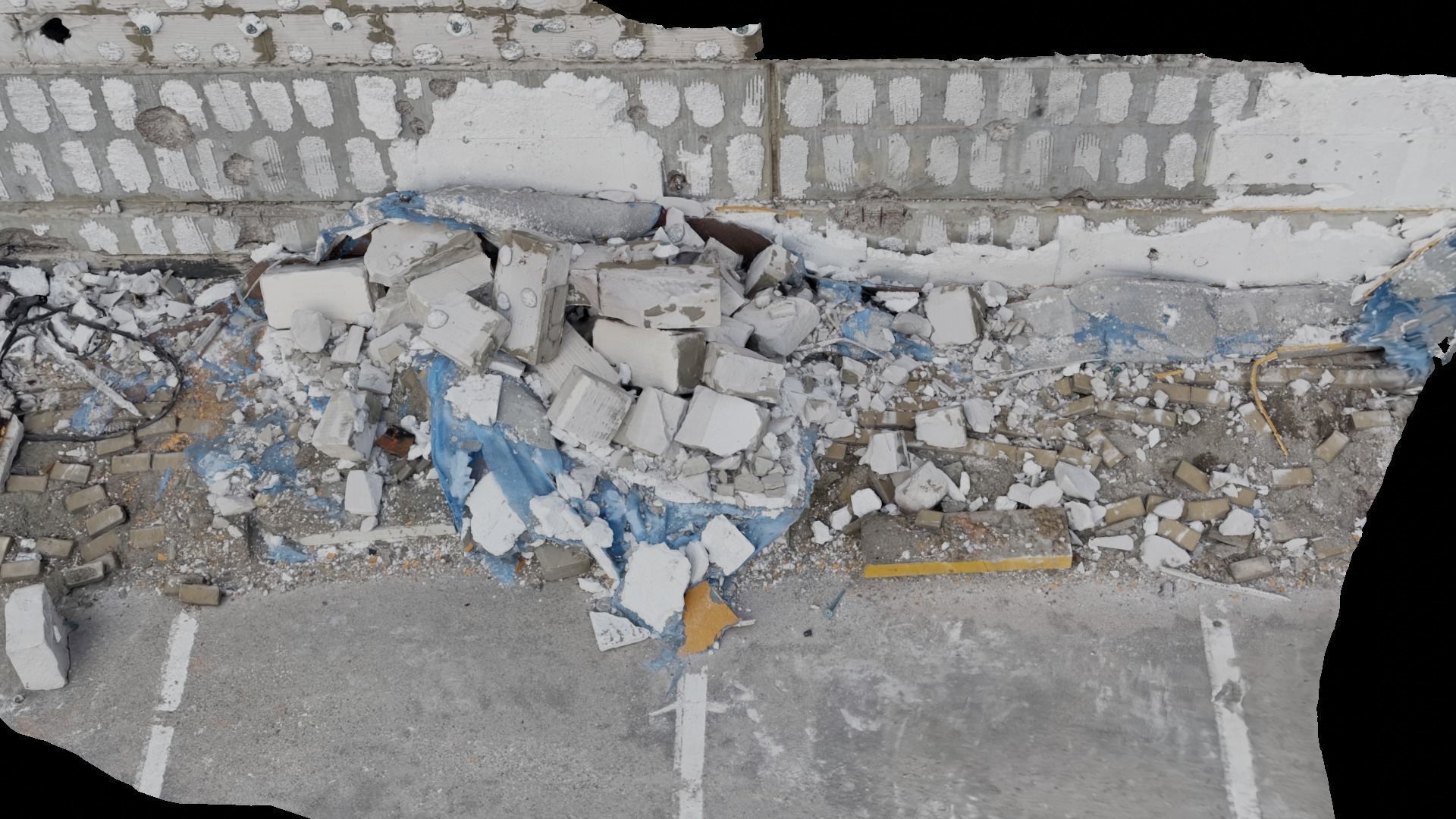 USCANS Ukraine  Debris set 1 Low-poly 3D model_21