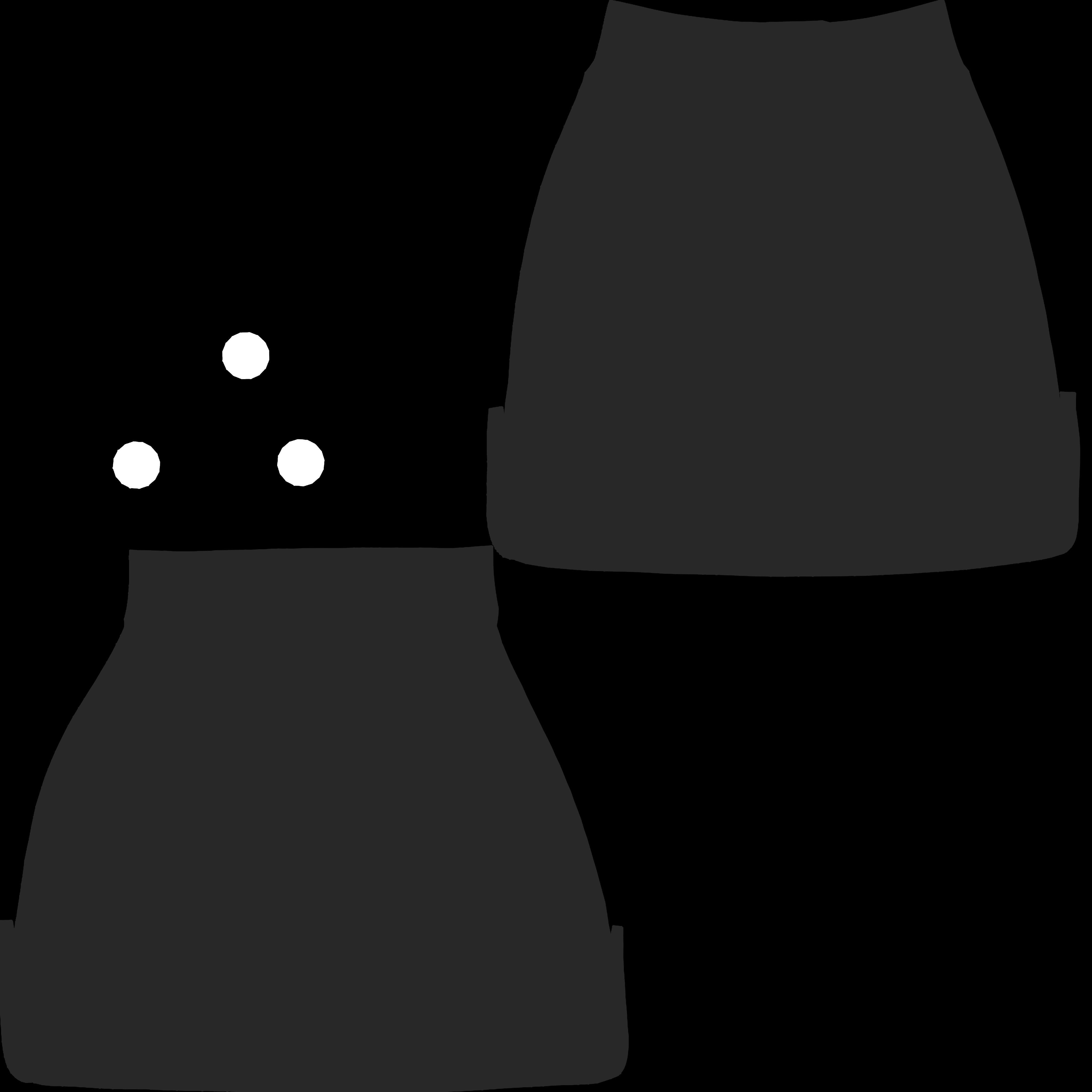 Female Side Slits High Waist Mini Office Skirt Low-poly 3D model_10