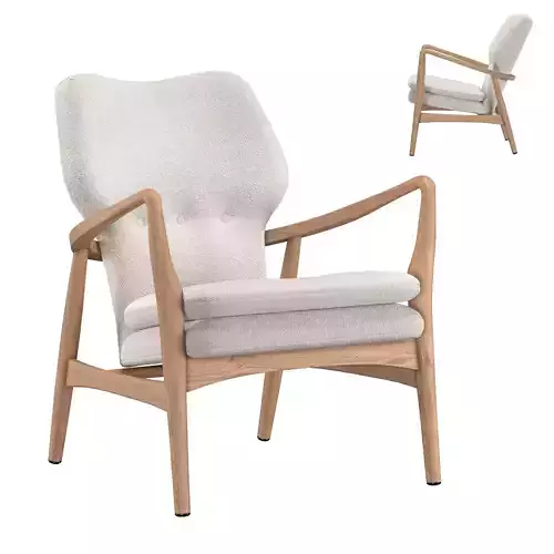 KLEIN elmwood armchair