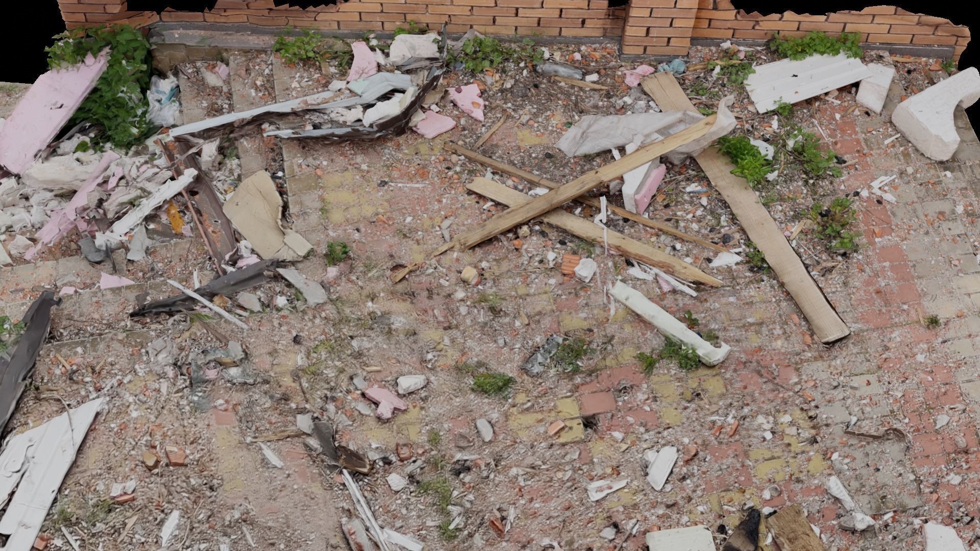 USCANS Ukraine Debris set 2 Low-poly 3D model_24